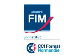 Logo partenaire Groupe FIM et CCI Format Normandie